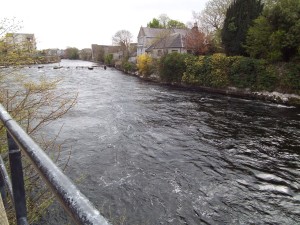 The river in Galway.